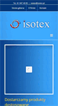 Mobile Screenshot of isotex.pl